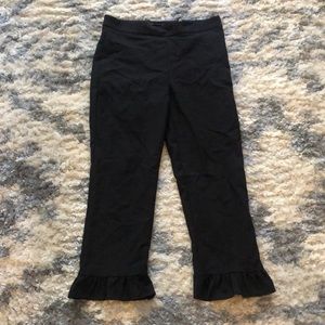 Ruffle Bottom Trousers